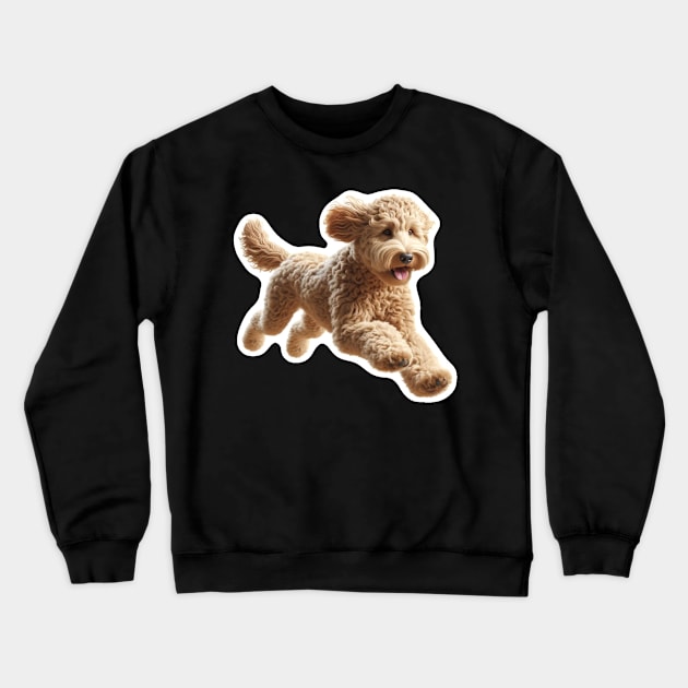 Australian Labradoodle Crewneck Sweatshirt by millersye